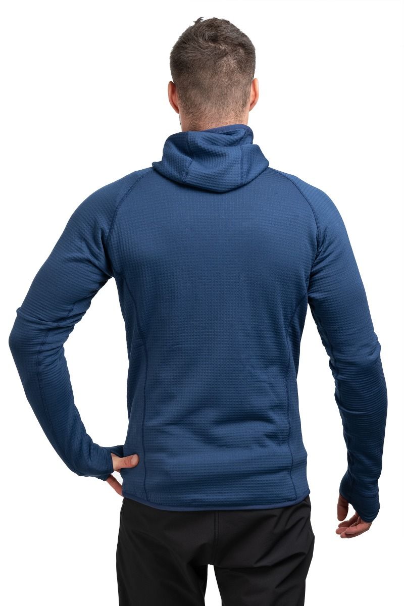 BLUZA ECLIPSE HOODED-MEDIEVAL BLUE