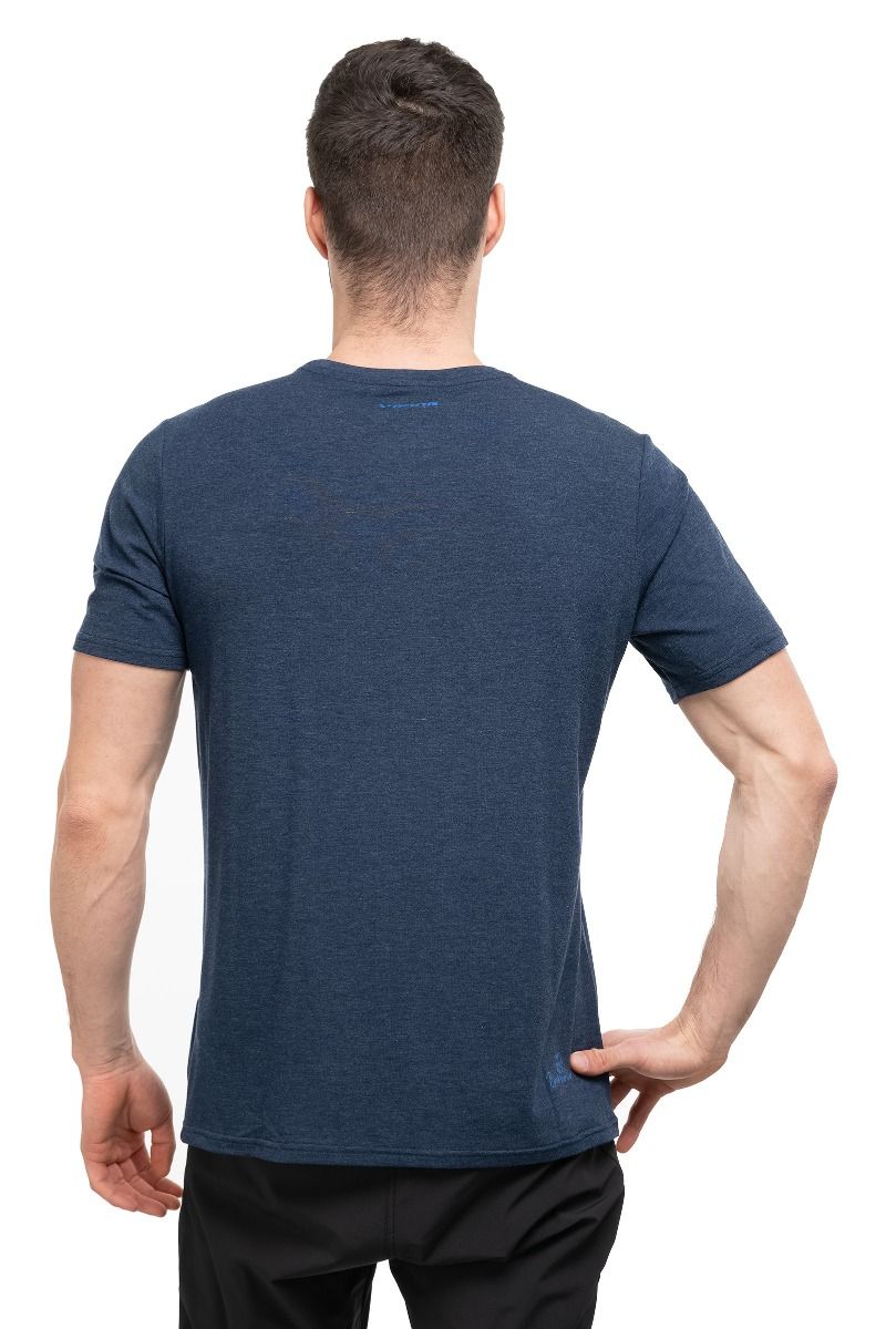 KOSZULKA LENTA BAMBOO LIGHT-NAVY BLUE