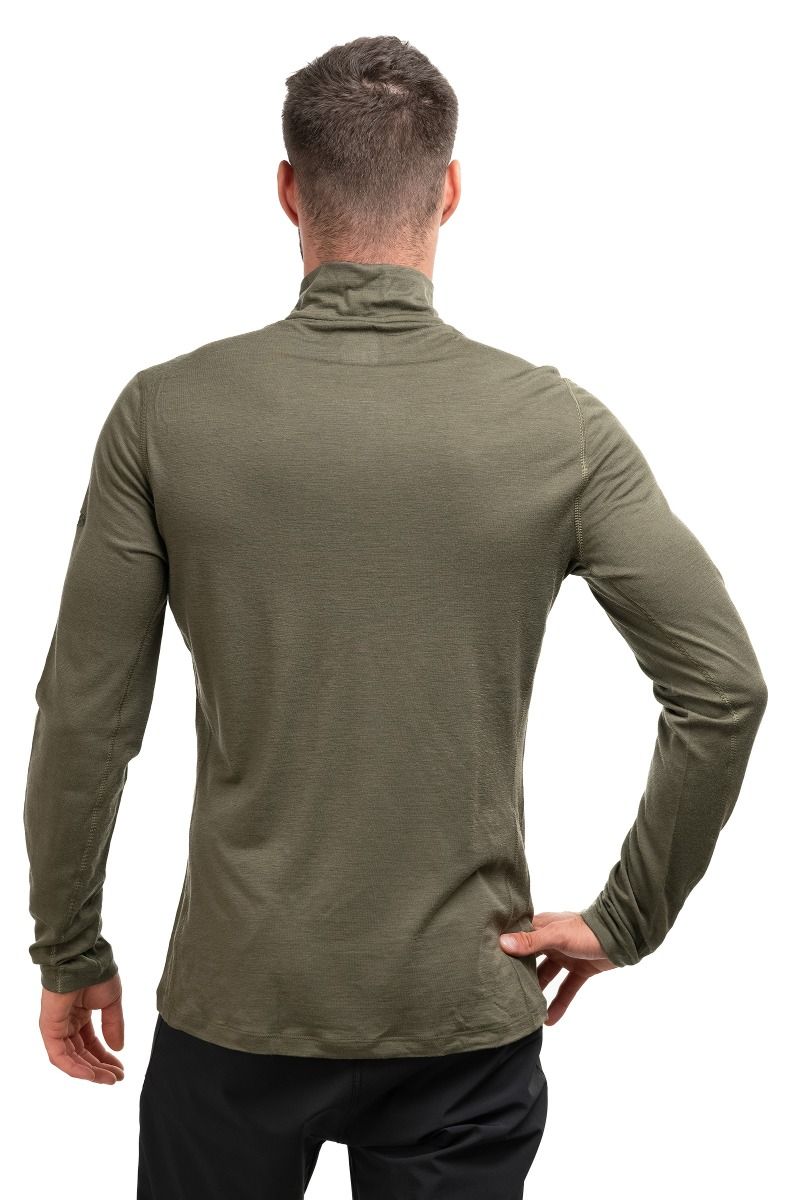 KOSZULKA 200 OASIS LS HALF ZIP-LODEN