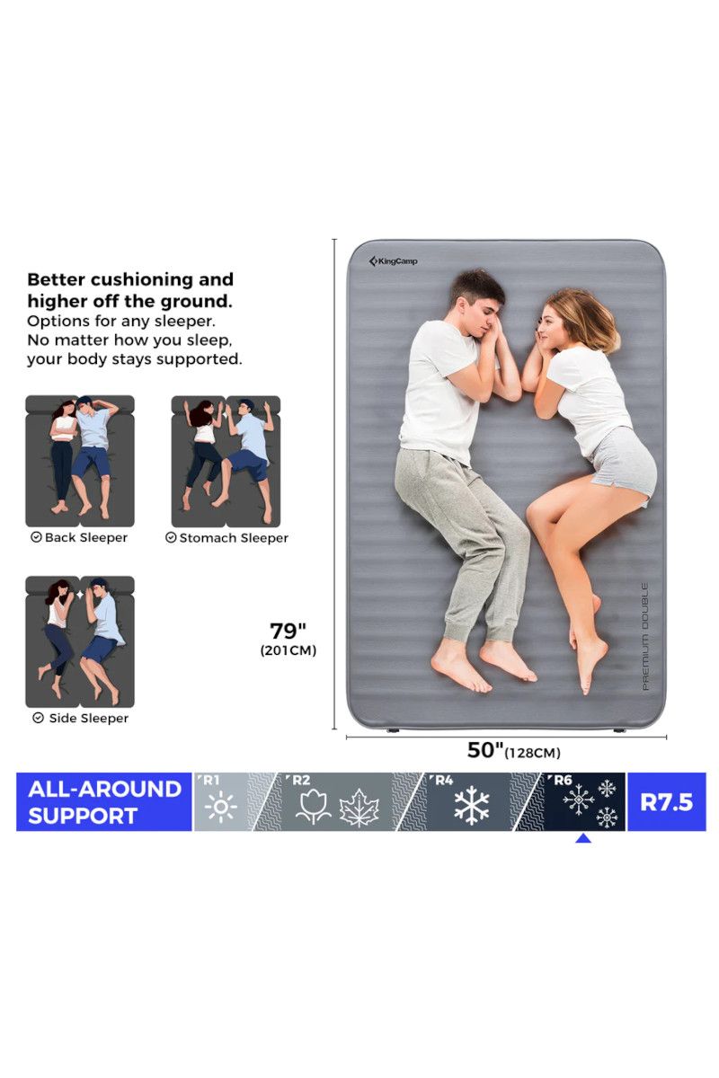 MATERAC PREMIUM DOUBLE KM1901-GREY