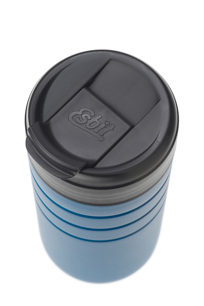 KUBEK MAJORIS THERMO MUG FLIP TOP-POLAR BLUE