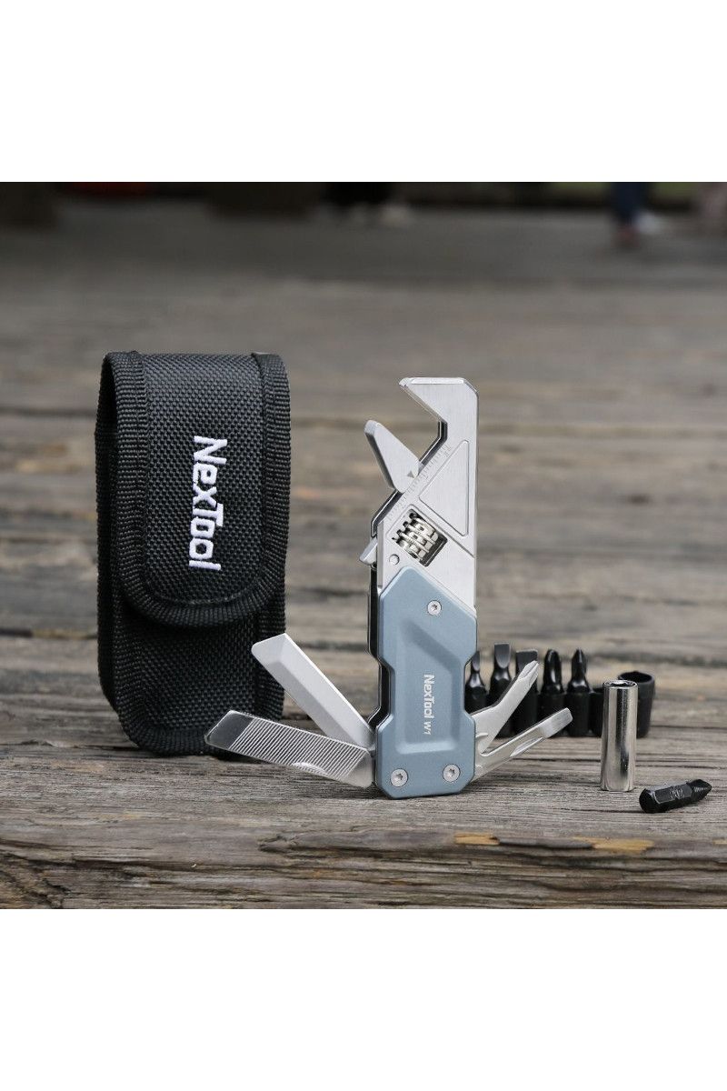 MULTITOOL KLUCZ LIGHT WRENCH W1 WITH BIT SET NE20270