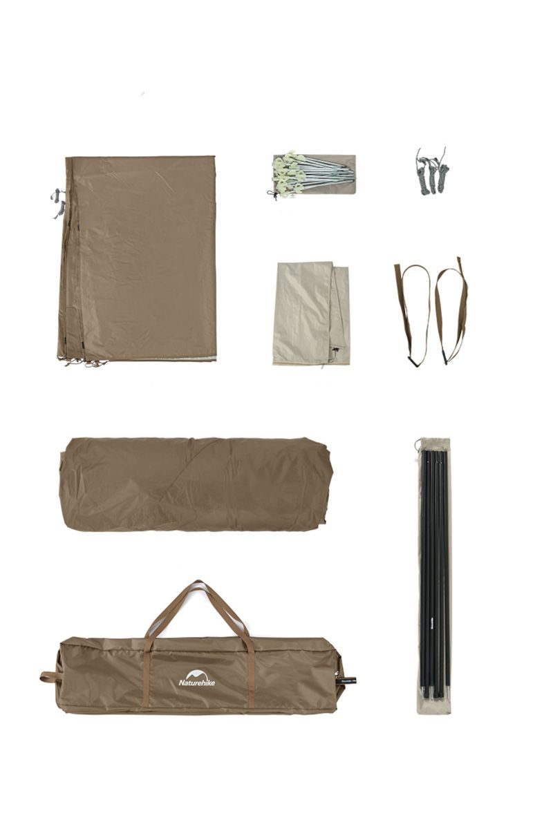 NAMIOT VILLAGE 13 ROOF CNH22ZP004-BROWN-TI BLACK