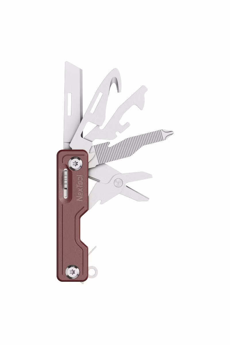 NÓŻ MULTI FUNCTIONAL KNIFE NE20097-RED