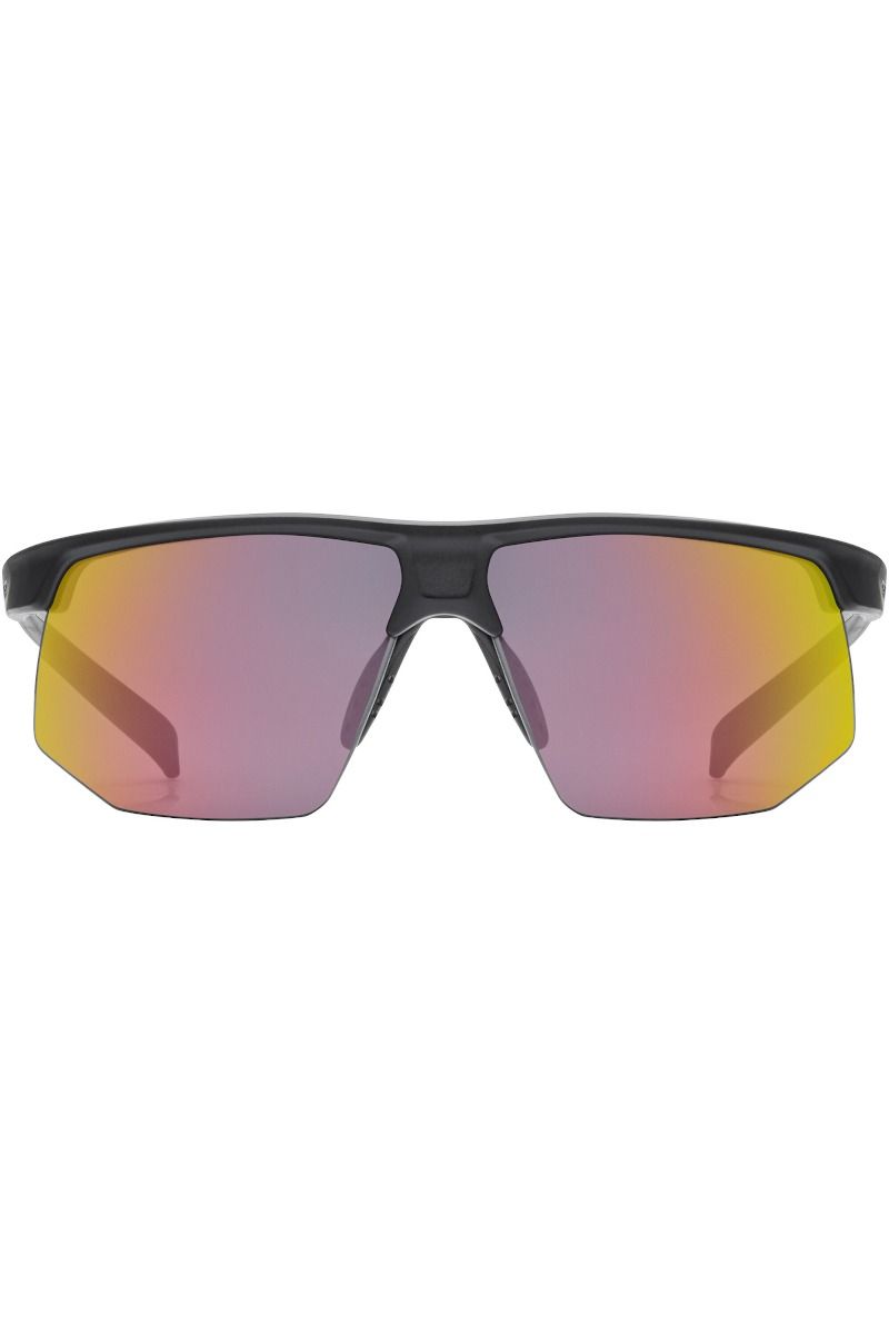 OKULARY AERIOS-BLACK MATT-MIRROR RED