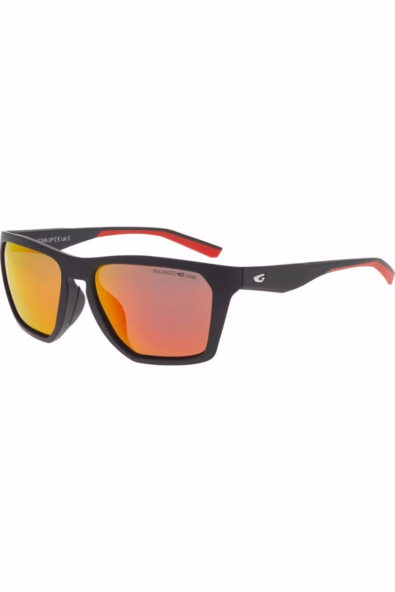 OKULARY ALTIPLANO E268-MATT BLACK-RED