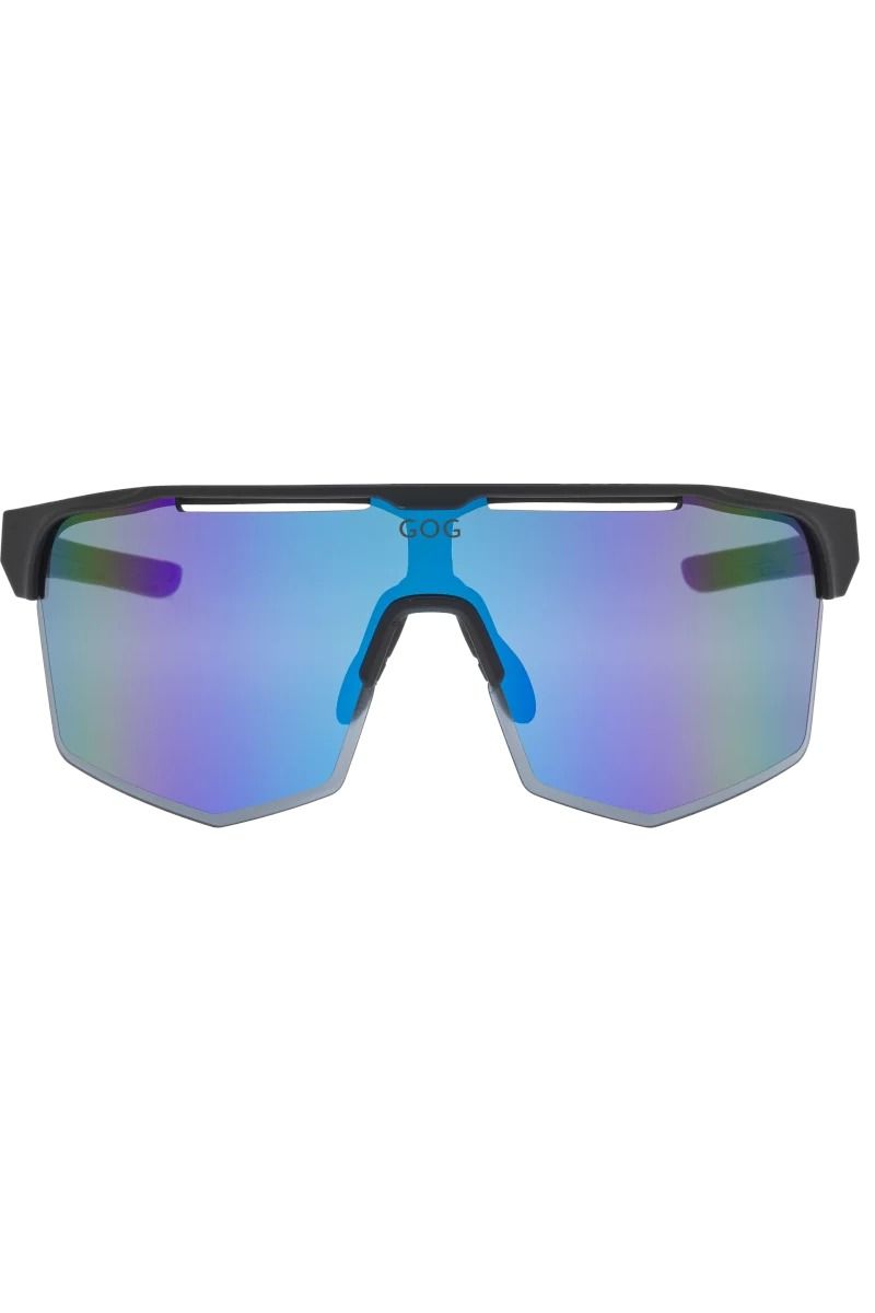 OKULARY ATHENA E508-MATT BLACK-BLUE