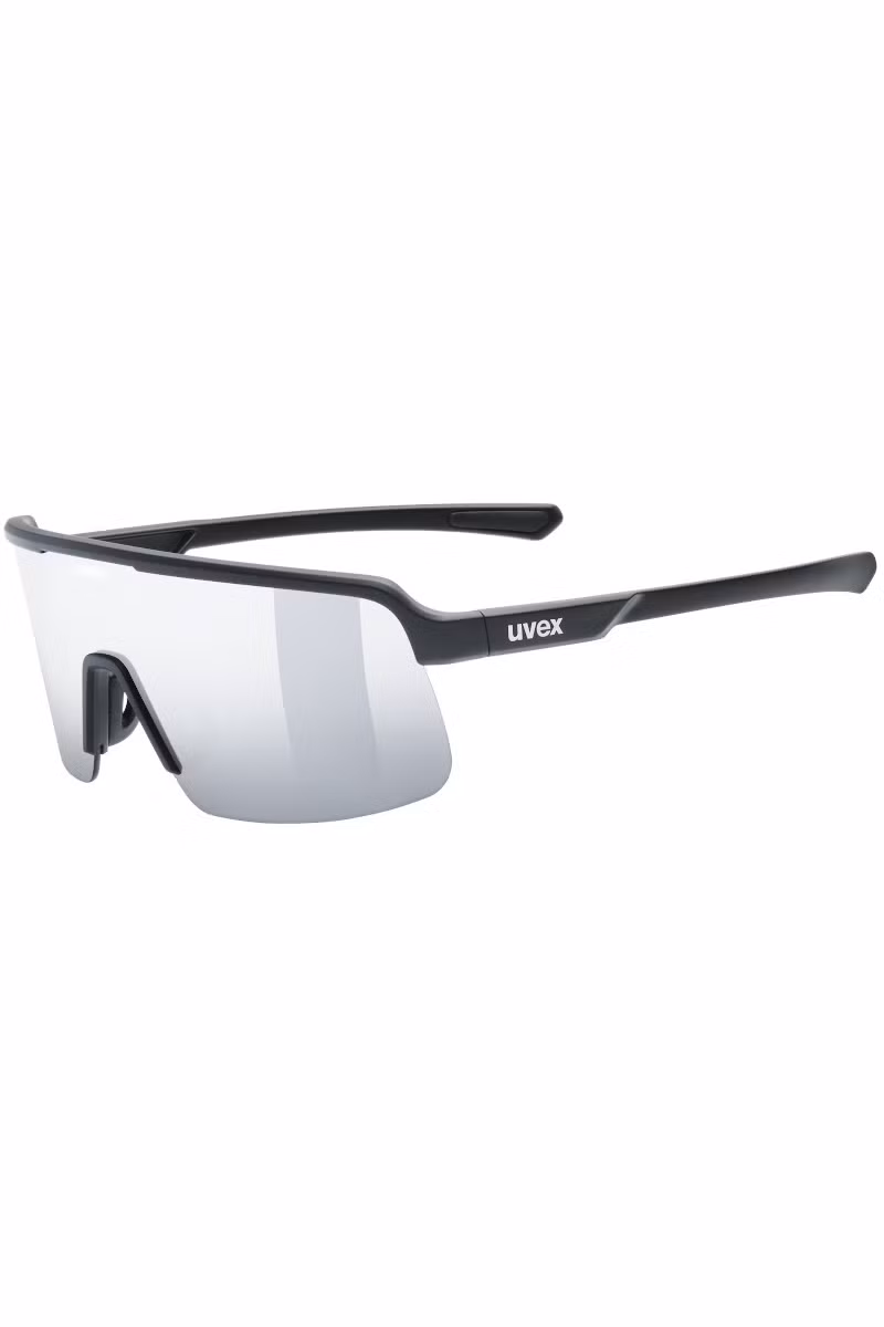OKULARY DYRT-BLACK MATT-MIRROR SILVER
