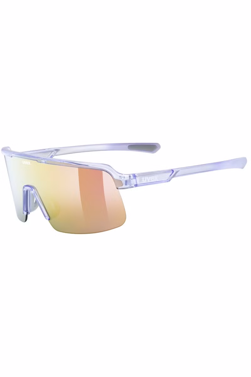 OKULARY DYRT-CLEAR PURPLE-MIRROR RED
