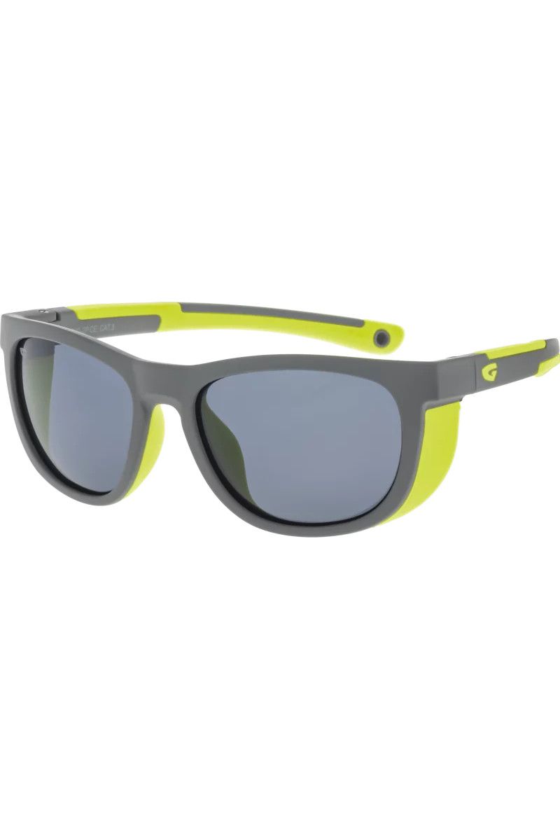 OKULARY DZIECIĘCE EDEN E980-2P-MATT GREY-NEON YELLOW