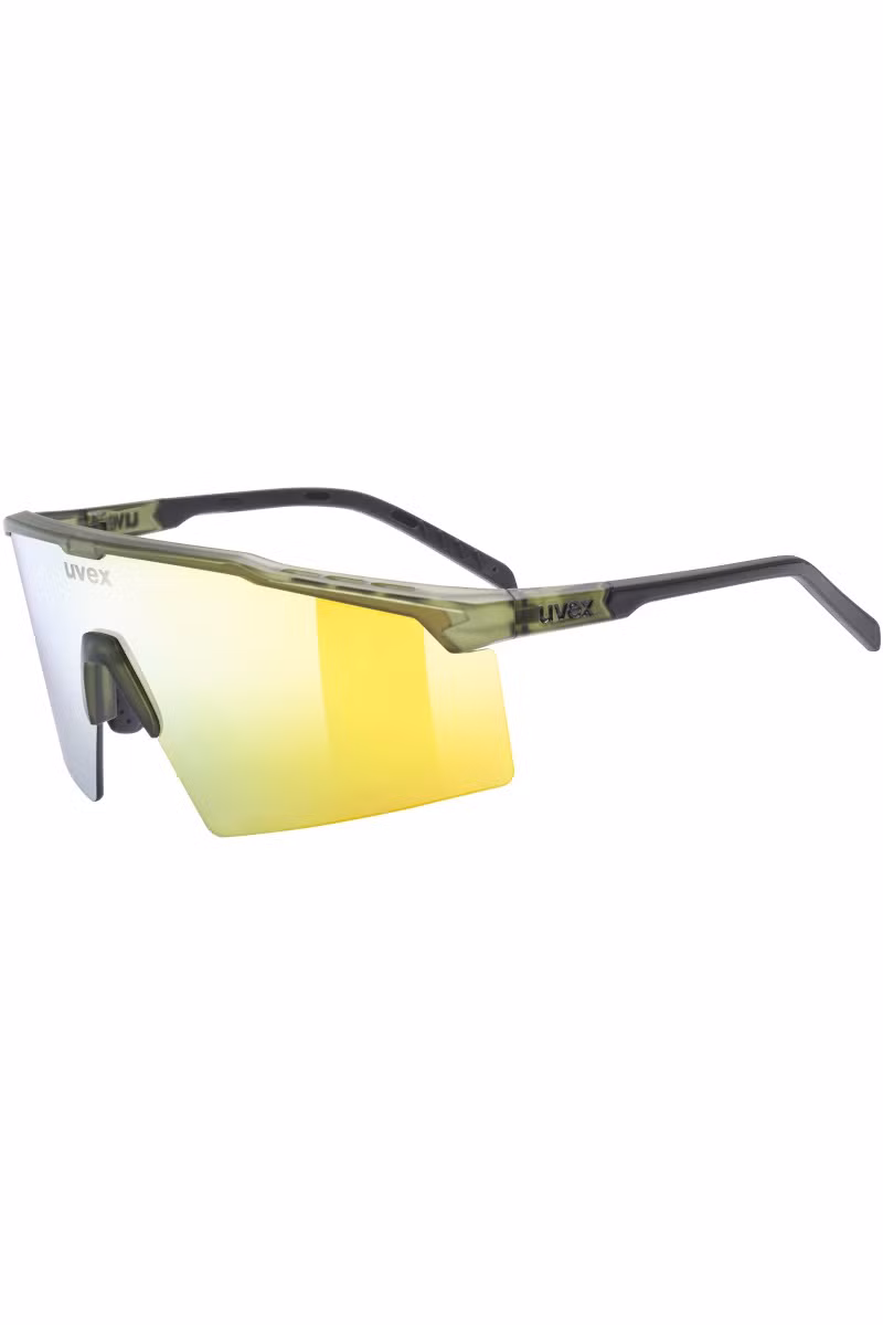 OKULARY FLOWLINE-OLIVE MATT-MIRROR GOLD
