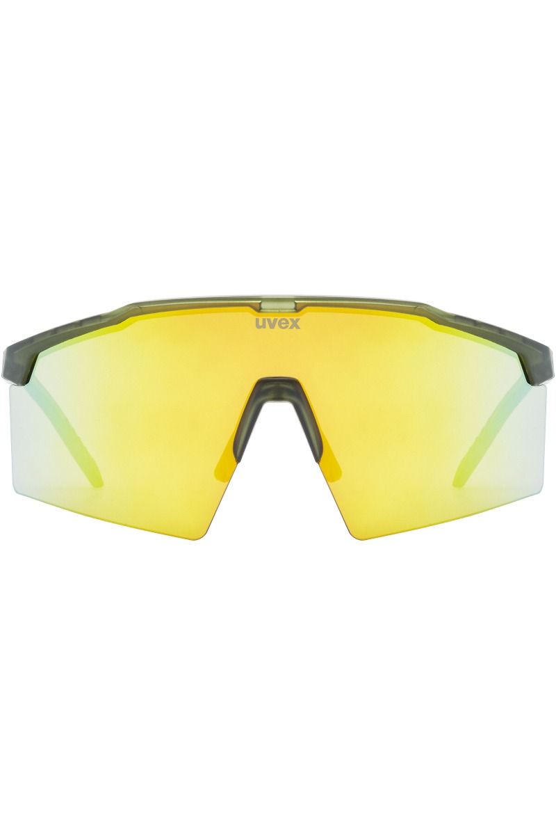 OKULARY FLOWLINE-OLIVE MATT-MIRROR GOLD