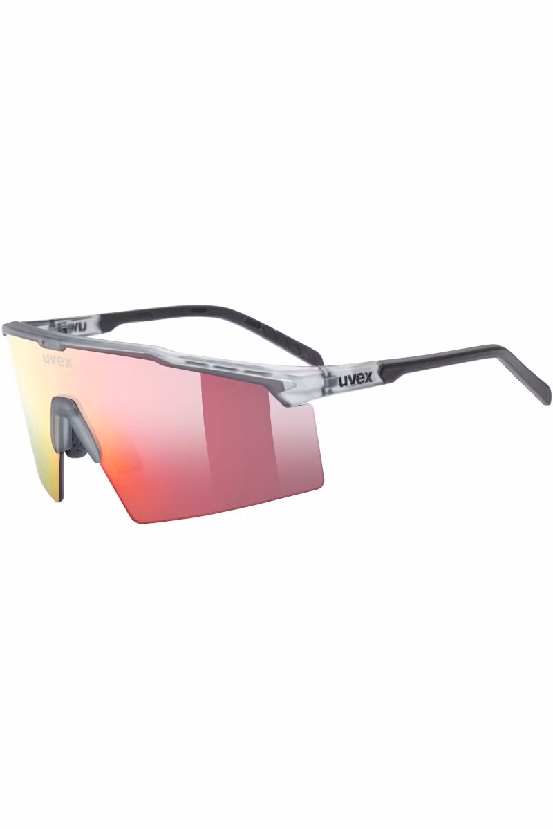 OKULARY FLOWLINE-SMOKE MATT-MIRROR RED