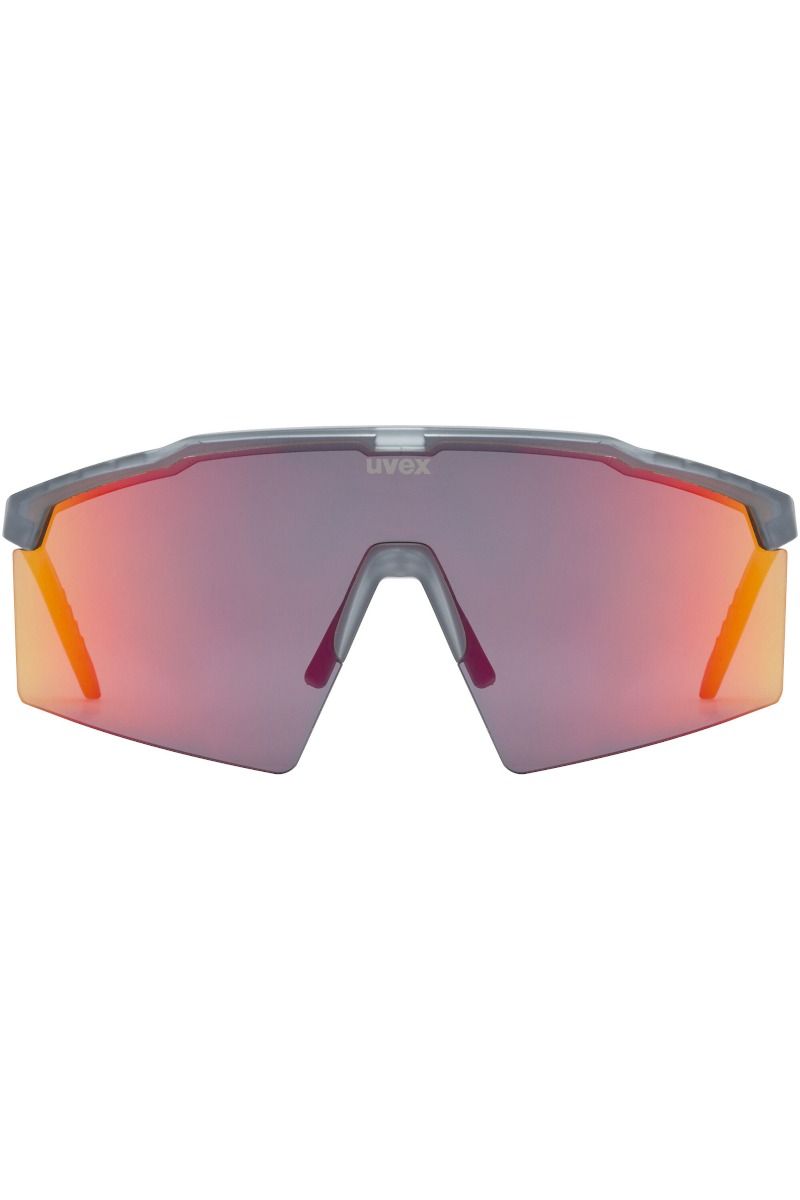 OKULARY FLOWLINE-SMOKE MATT-MIRROR RED