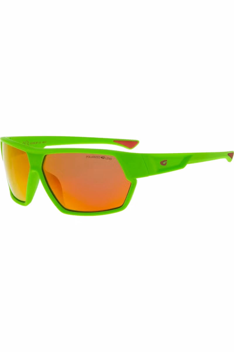 OKULARY G1 E105-3P-MATT NEON GREEN-RED