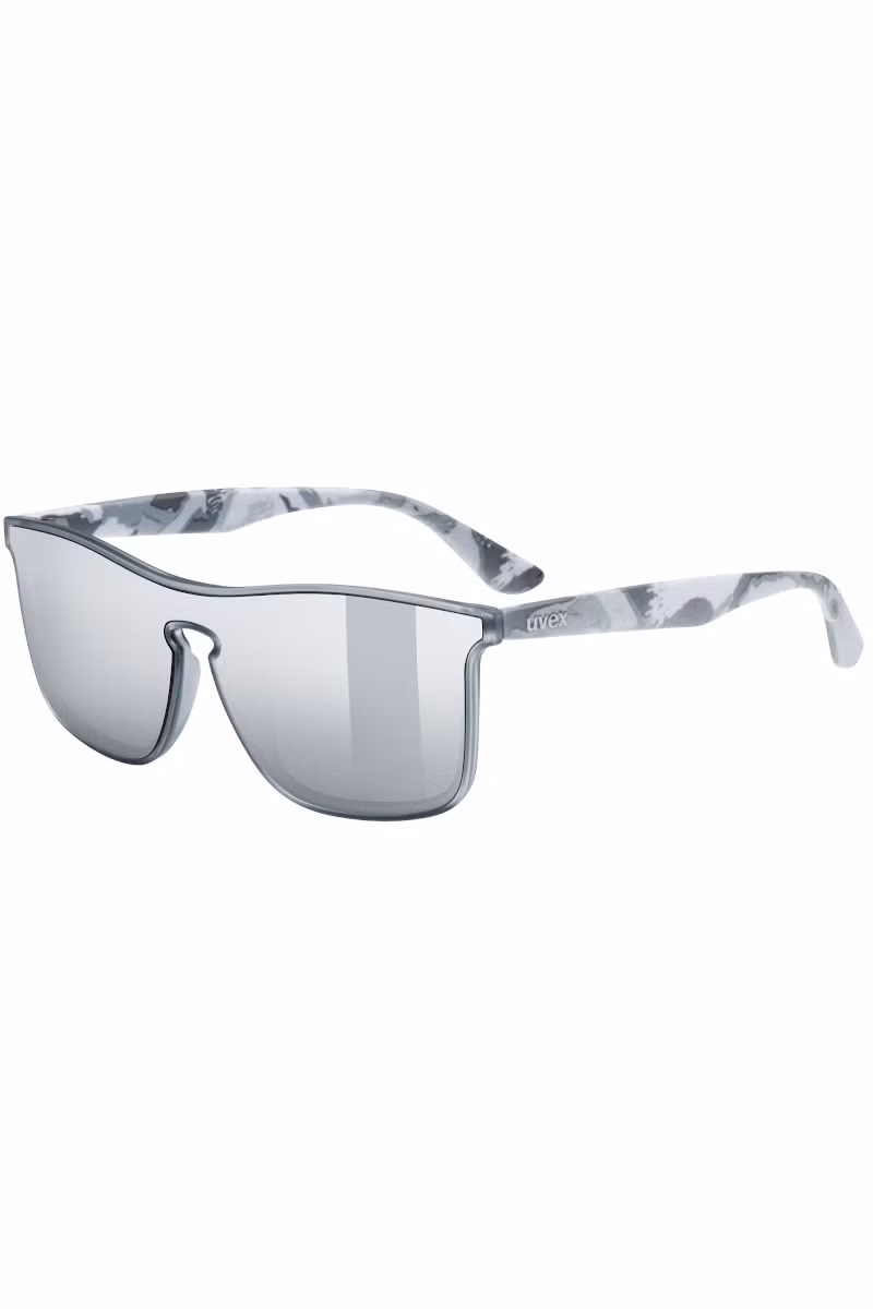 OKULARY HEYDAY-GREY CAMO-MIRROR SILVER