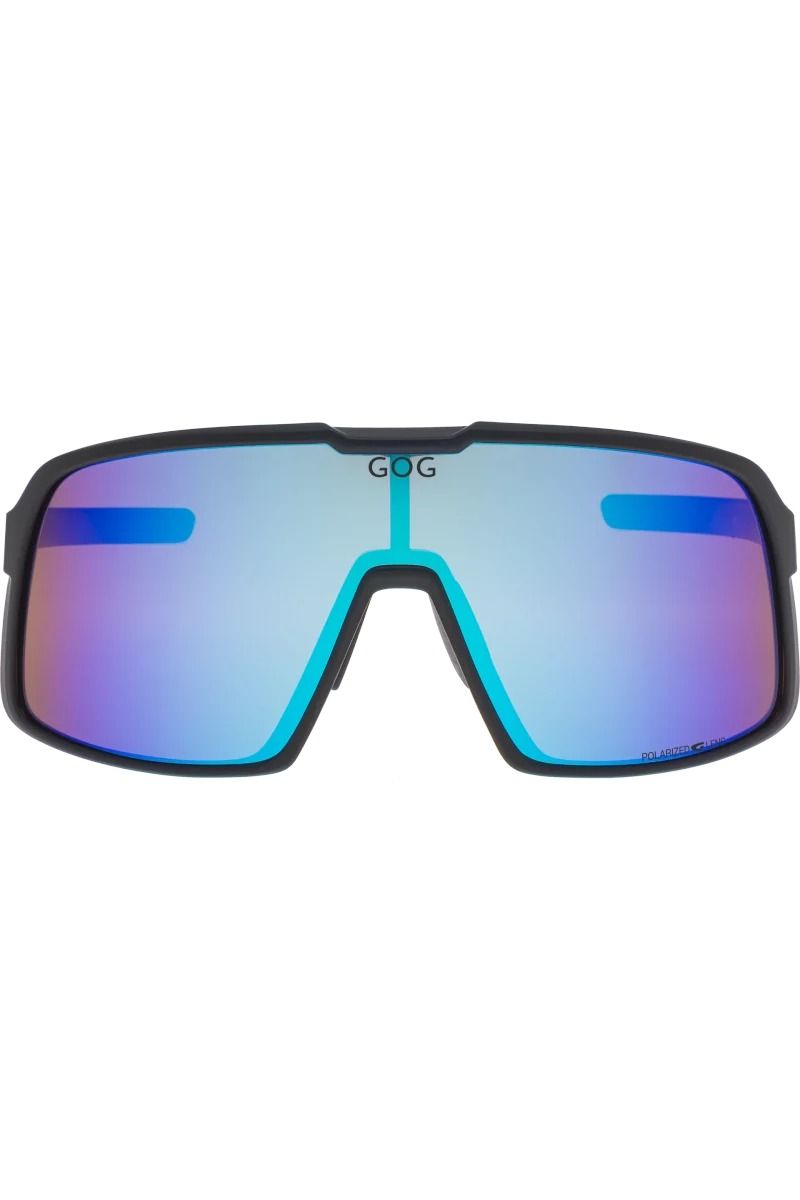 OKULARY KARI E537-MATT BLACK-BLUE