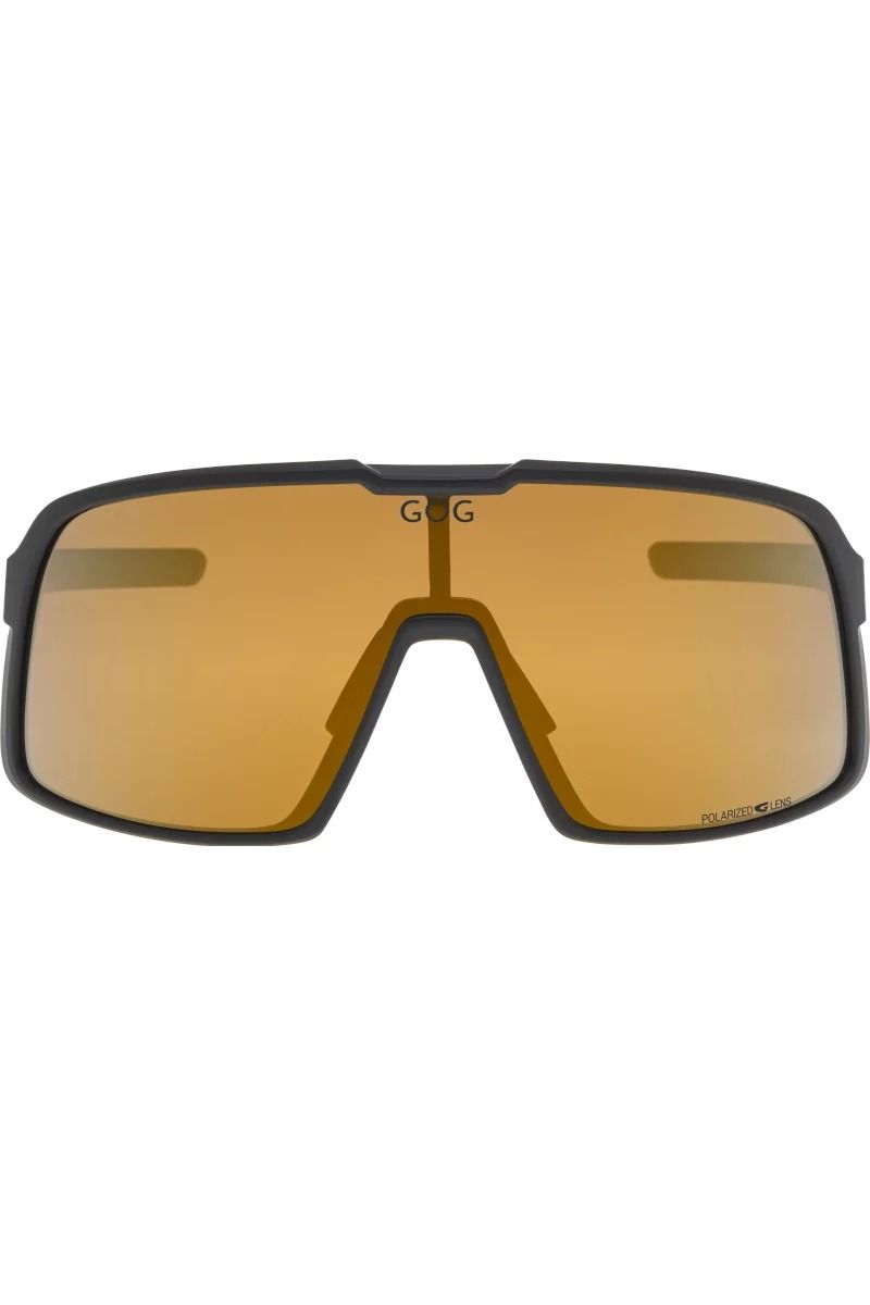 OKULARY KARI E537-MATT BLACK-GOLD