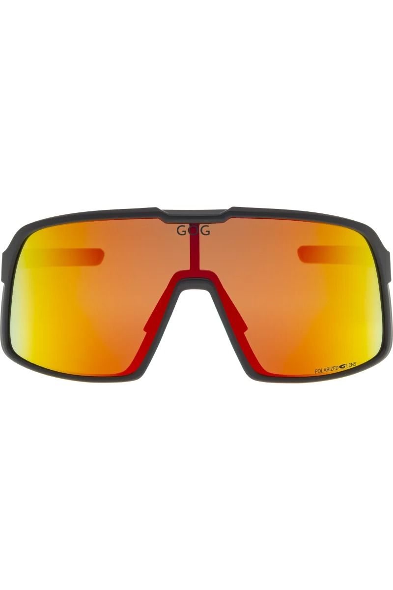 OKULARY KARI E537-MATT BLACK-ORANGE