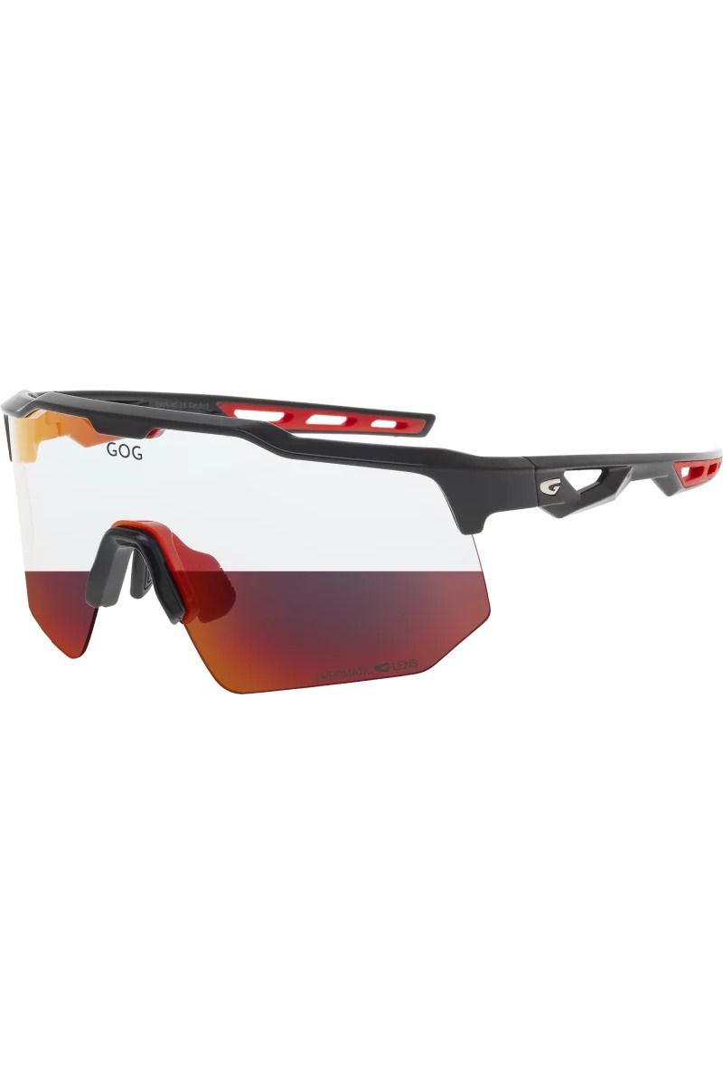 OKULARY LOKI E606-BLACK-RED