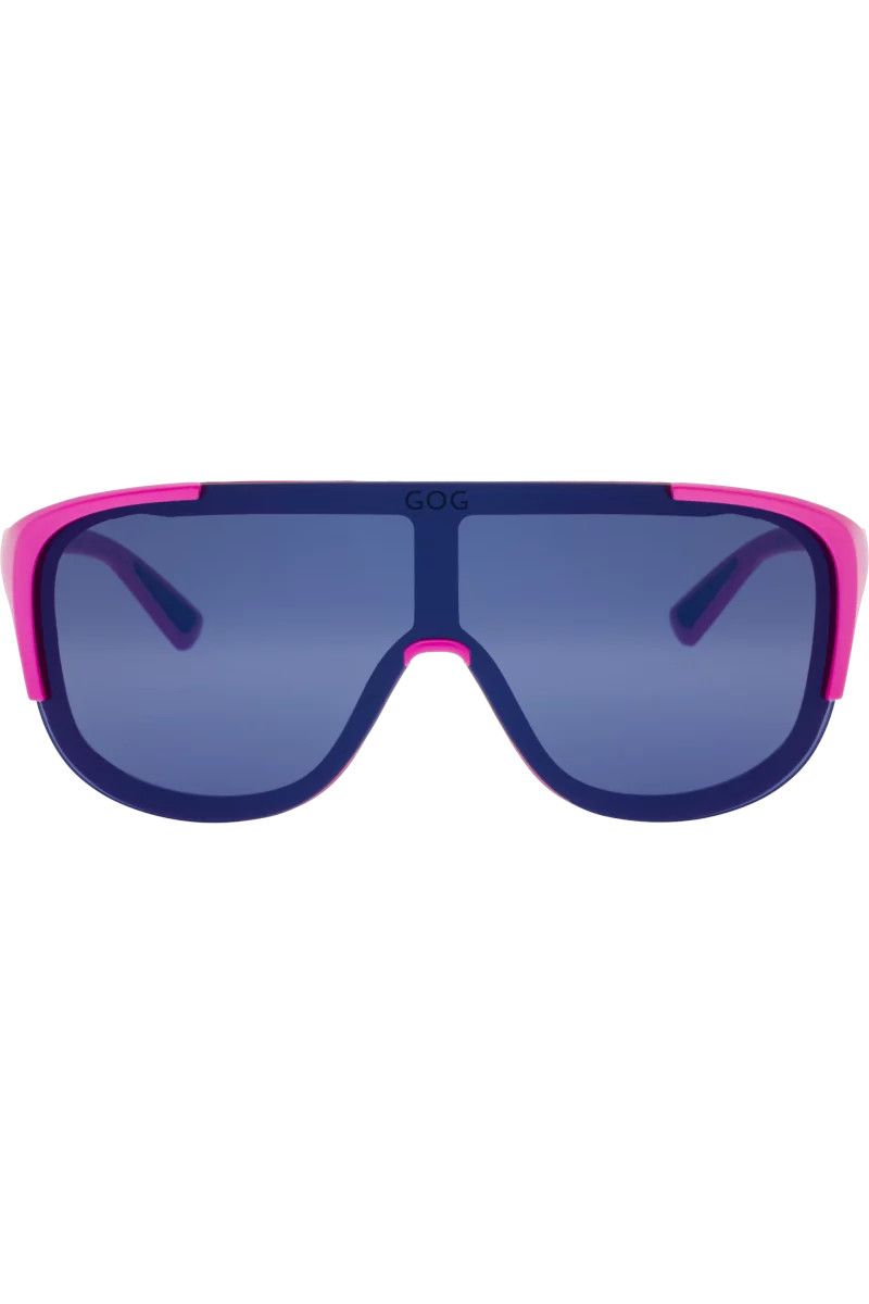 OKULARY MEDUSA E504-5-MATT NEON PINK-BLACK