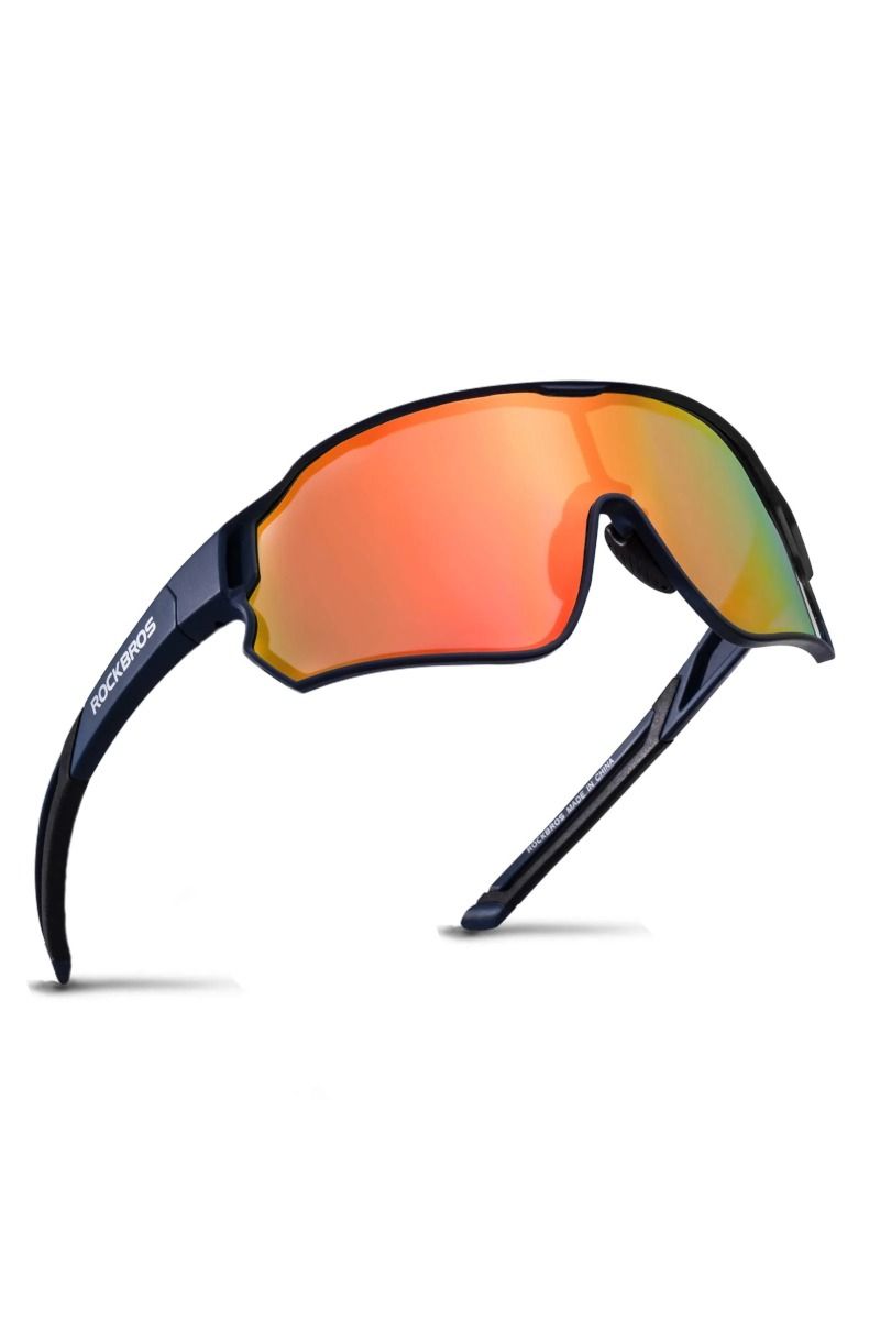 OKULARY ROWEROWE BIKELINE 10134-BLUE-ORANGE