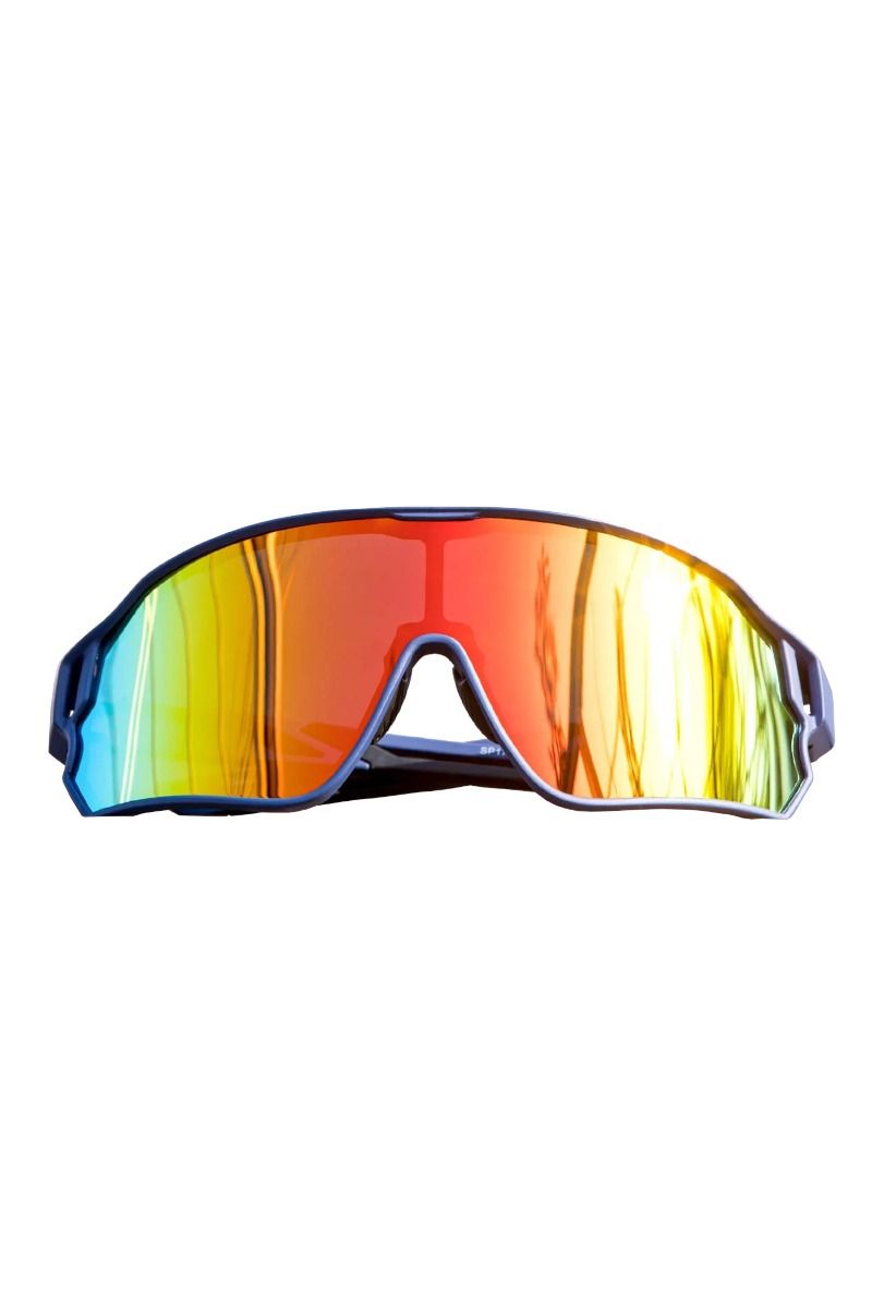 OKULARY ROWEROWE BIKELINE 10134-BLUE-ORANGE