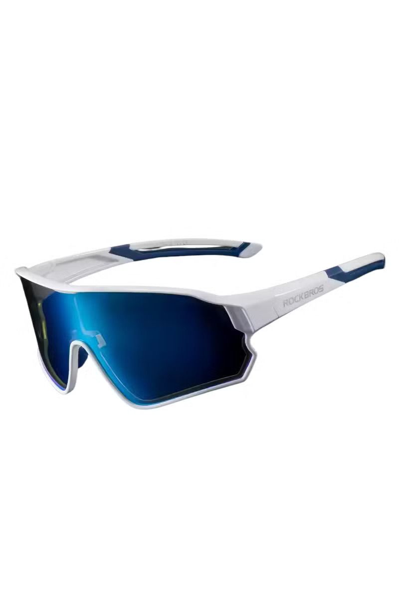 OKULARY ROWEROWE BIKELINE 10134-WHITE-BLUE