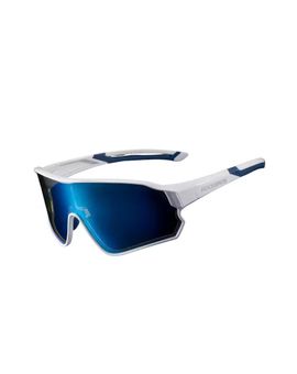 OKULARY ROWEROWE BIKELINE 10134-WHITE-BLUE
