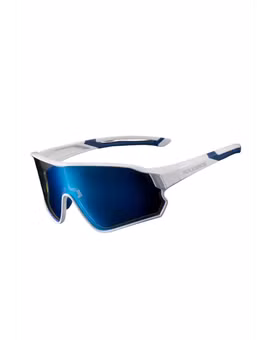 OKULARY ROWEROWE BIKELINE 10134W -WHITE-BLUE