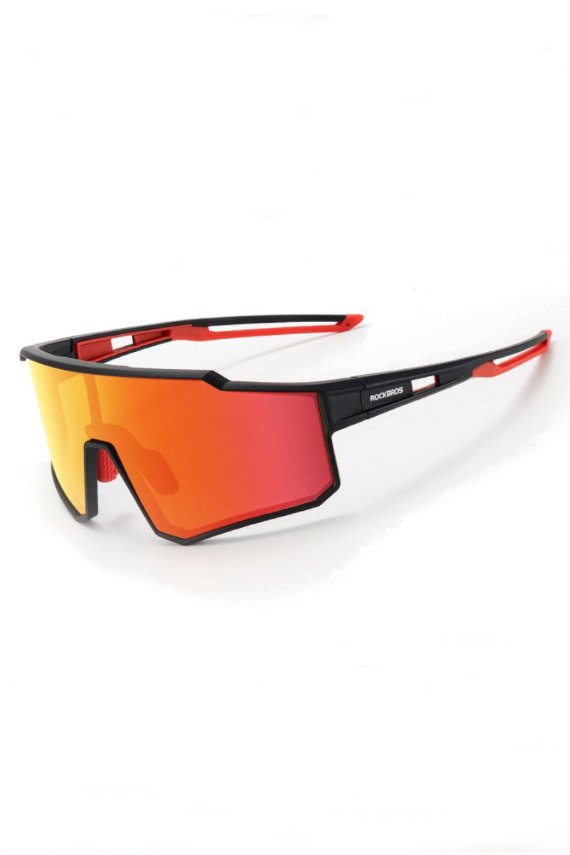 OKULARY ROWEROWE BIKELINE 14110012001 -BLACK-ORANGE