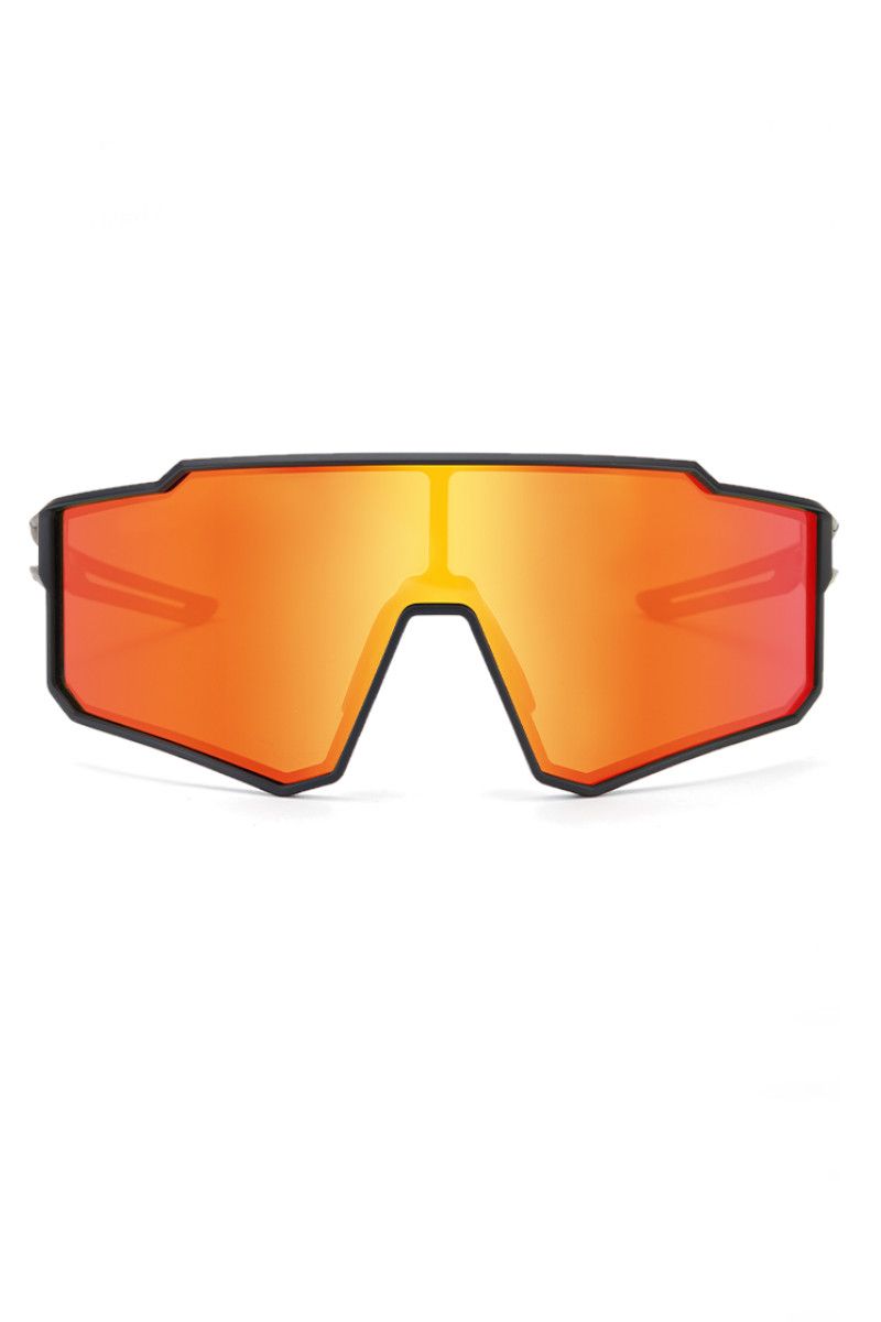 OKULARY ROWEROWE BIKELINE 14110012001 -BLACK-ORANGE
