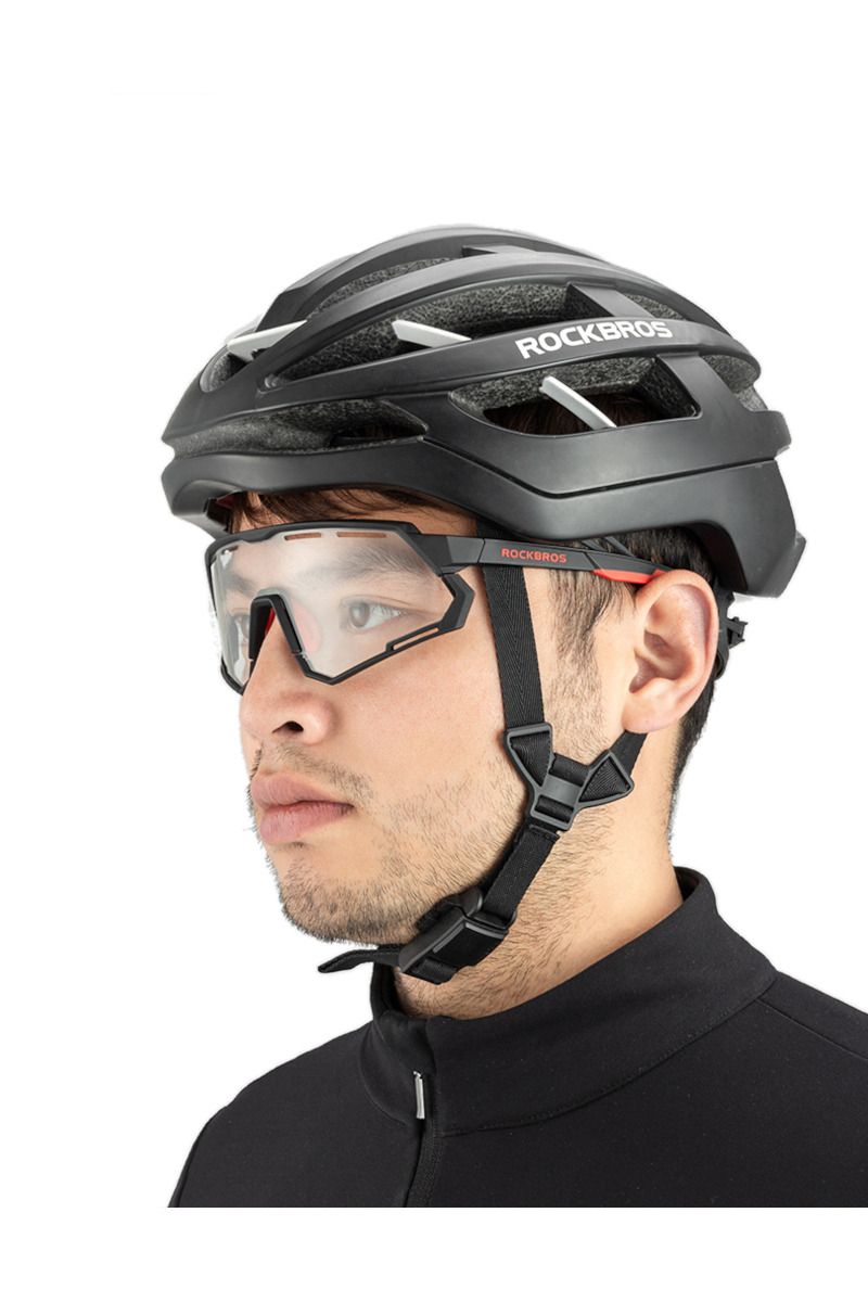 OKULARY ROWEROWE BIKELINE 14210004001-BLACK-RED