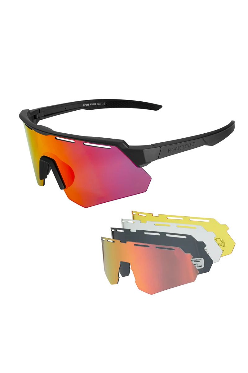 OKULARY ROWEROWE BIKELINE SP246-1 14210006-BLACK