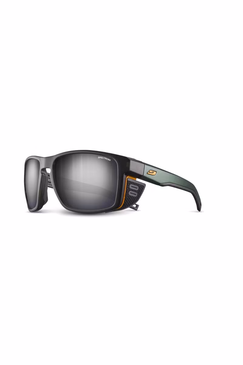 OKULARY SHIELD SP 4 5061245-MATT TRANSLUCENT DARK GREEN-ORANGE