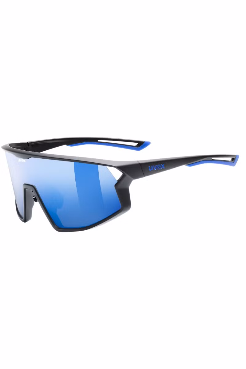OKULARY SKYRYSE-BLACK MATT-MIRROR BLUE