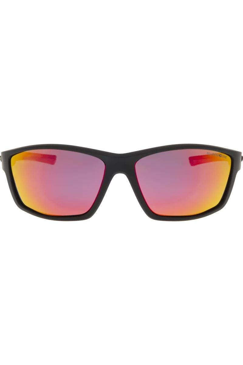 OKULARY SPIRE E115-4P-MATT BLACK-RED