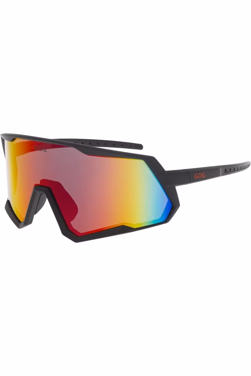 OKULARY TOVE E608-MATT BLACK-RED