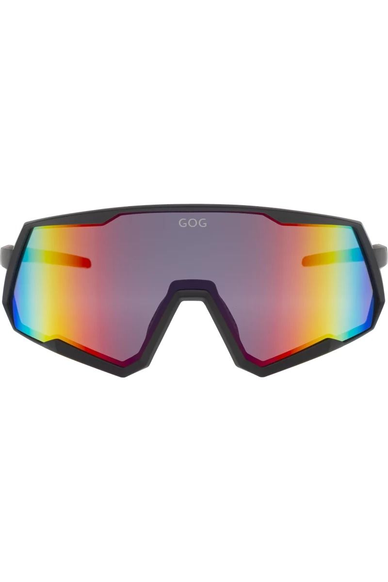OKULARY TOVE E608-MATT BLACK-RED