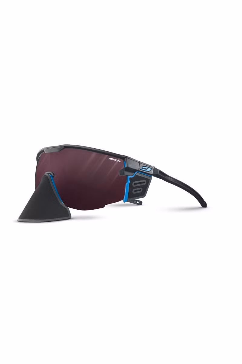 OKULARY ULTIMATE COVER REACTIVE 0-4 HIGH CONTRAST-MATT BLACK-BLUE