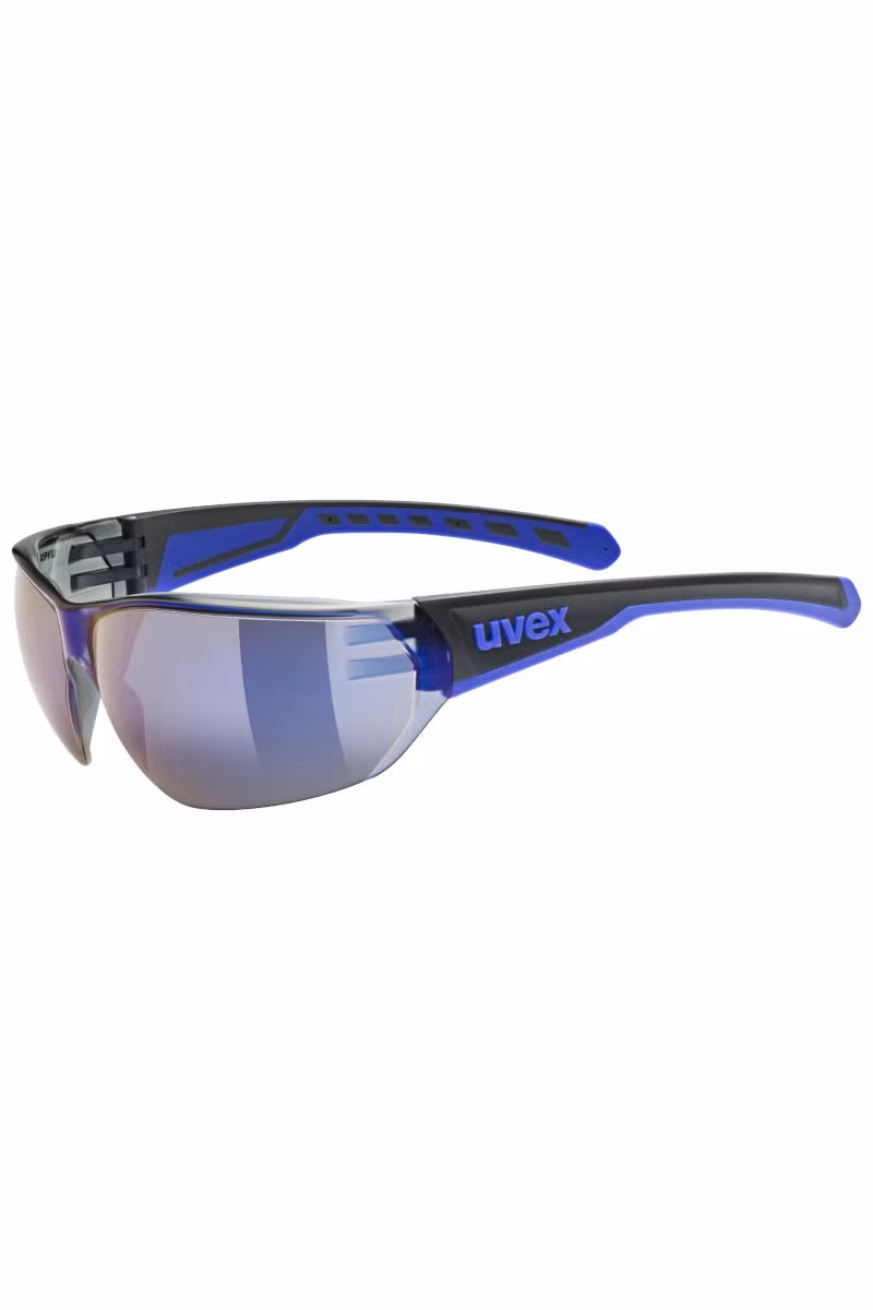 OKULARY UVEX EQUATE-BLACK-BLUE MATT