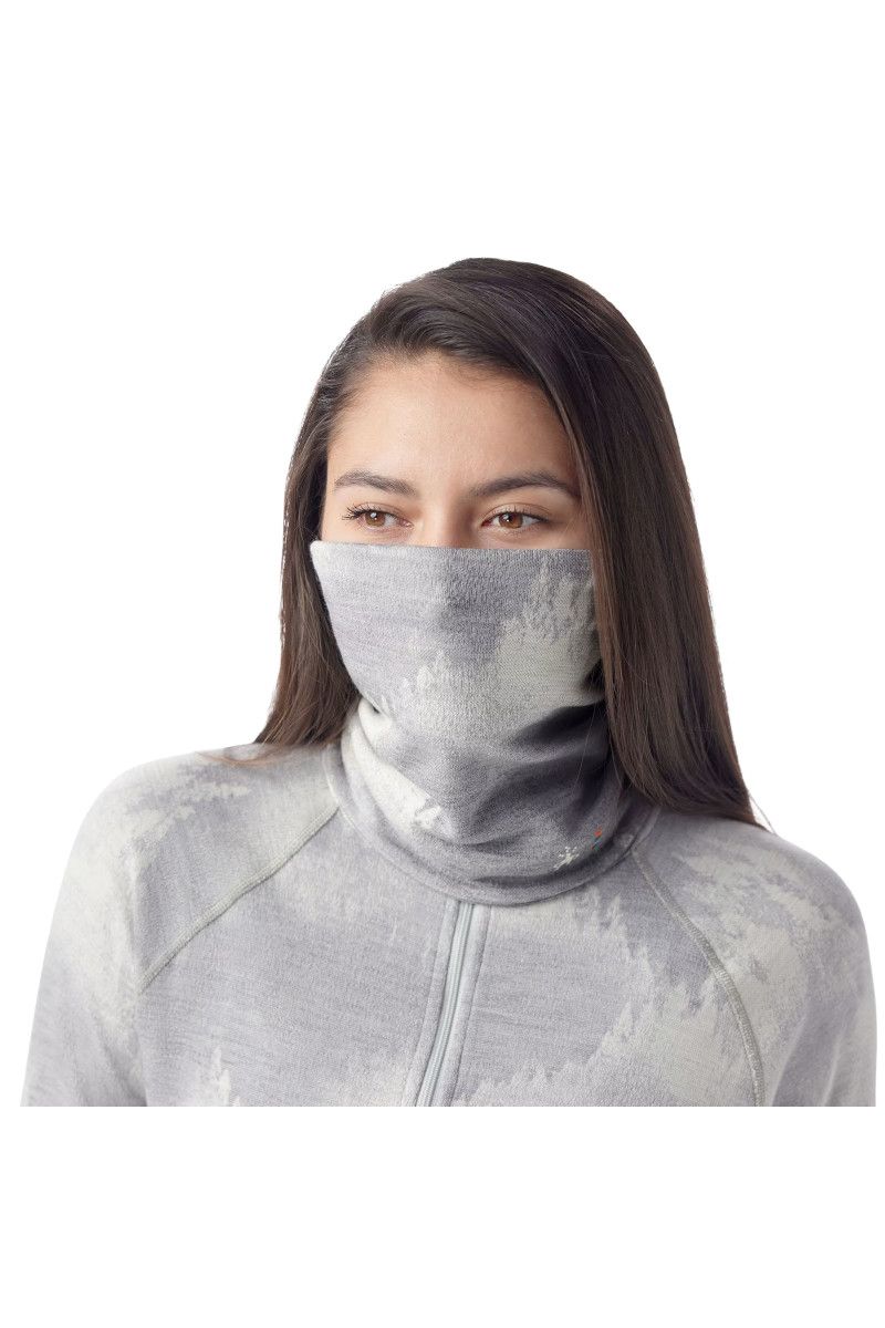 CHUSTA THERMAL MERINO REVERSIBLE-LIGHT GRAY FOGGY PINES