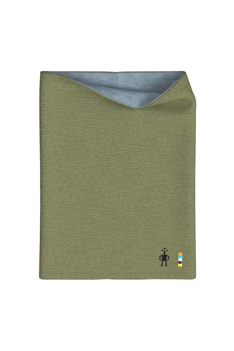 CHUSTA THERMAL MERINO REVERSIBLE-WINTER MOSS-PEWTER BLUE