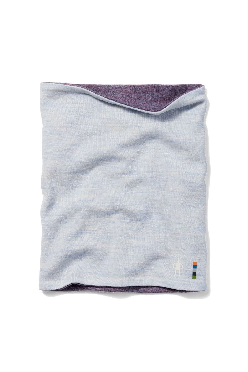 OSŁONA SZYI THERMAL MERINO REVERSIBLE-WINTER SKY-CHALK VIOLET