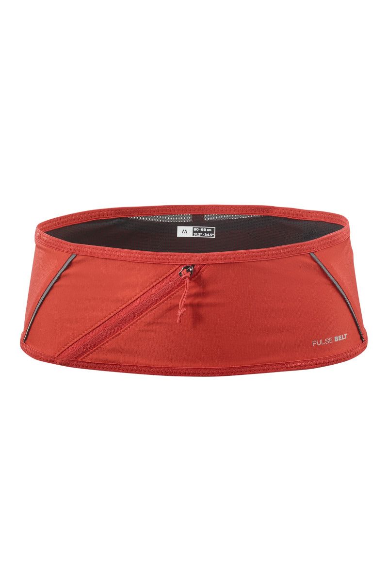 PAS BIEGOWY PULSE BELT-HIGH RISK RED