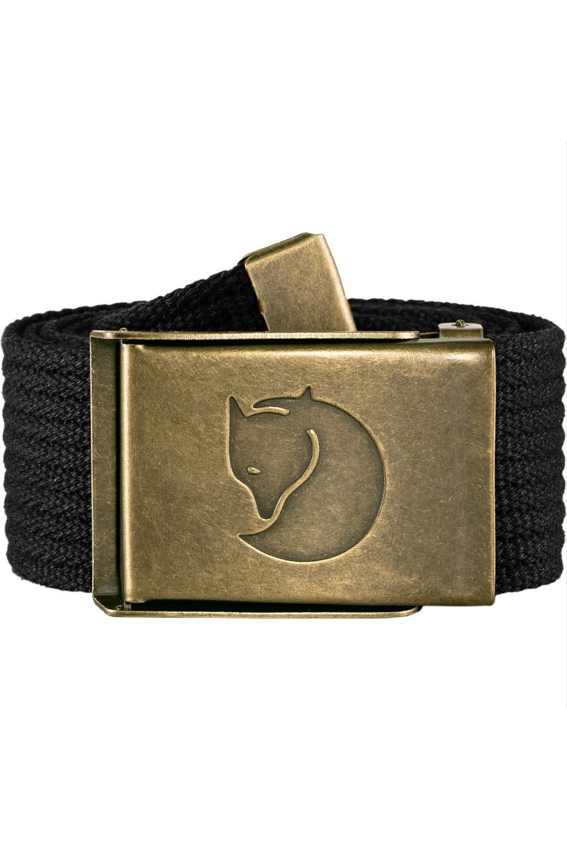 PASEK CANVAS BRASS-550-BLACK
