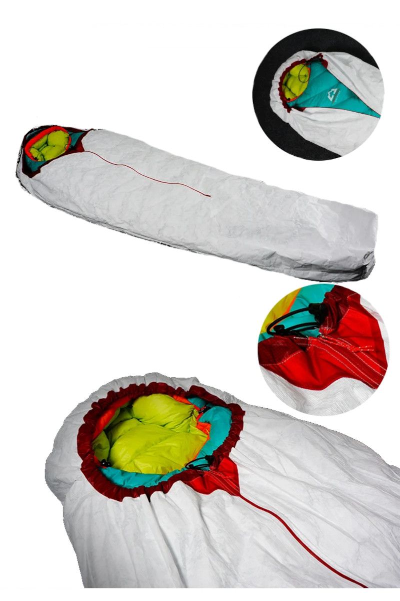 PŁACHTA BIWAKOWA TYVEK BIVY FULL ZIPPER-WHITE