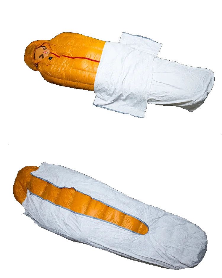 PŁACHTA BIWAKOWA TYVEK BIVY NO ZIPPER -WHITE