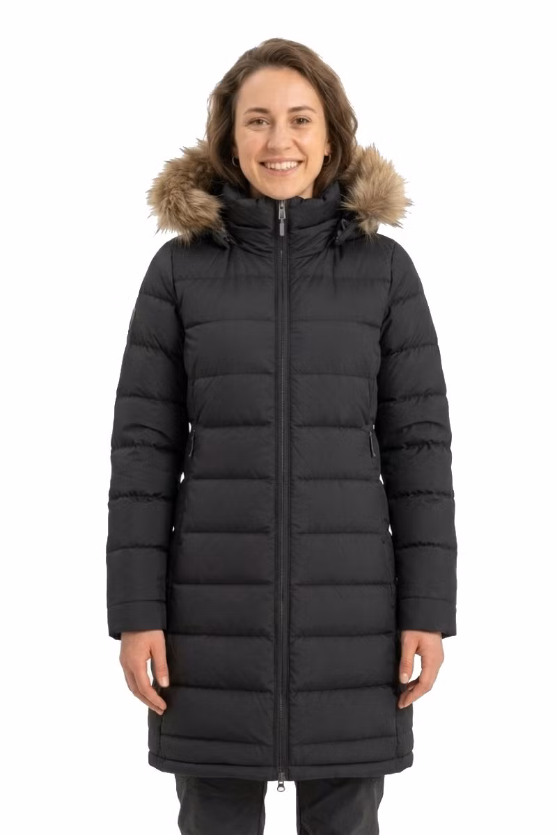 PŁASZCZ DEEP COVER PARKA WOMEN-BLACK