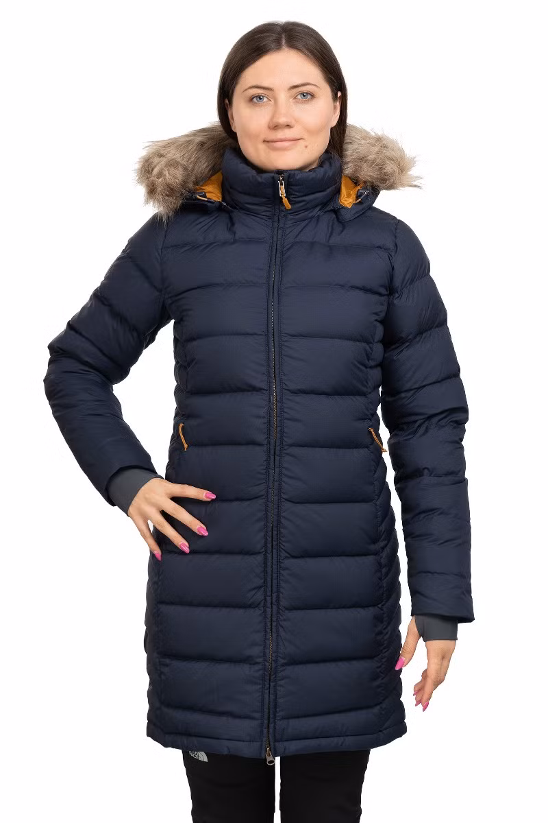 PŁASZCZ DEEP COVER PARKA WOMEN-DEEP DENIM